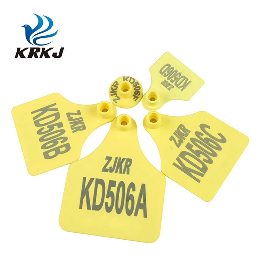 KED KD506 Hot sale laser farming animal identification mark livestock ID ear tag for sheep