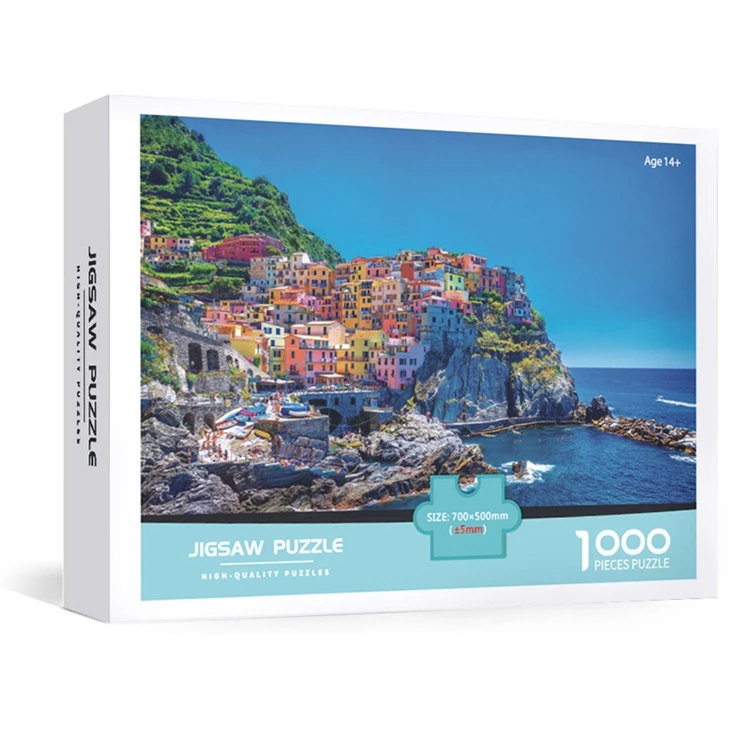 Personalized Puzzle Printing Adult Jigsaw Puzzles Custom 1000 For Adult 1000 Pieces