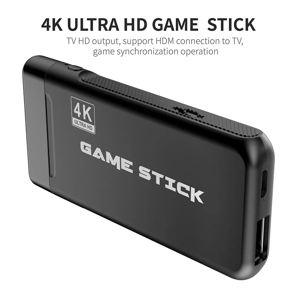  Антискользящая видеокарта 4K Ultra HD для аркадных игр 3000 встроенных классических ретро-игр с двойным беспроводным контроллером