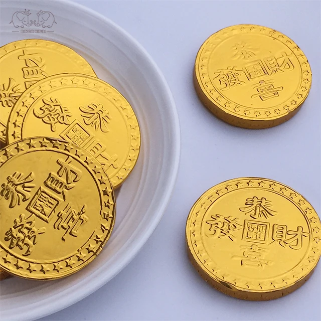 Chocolat Best Selling Chinese Factory Coin Chocolate Gold Sweet Candy Chocolate