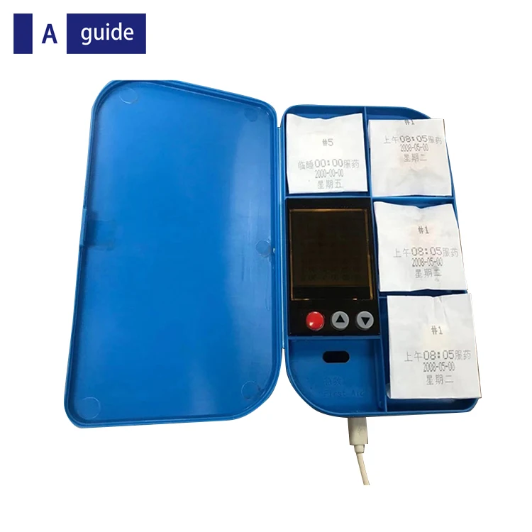 Household  Custom Electrical Reminder Weekly Pill Box With Alarm Timer