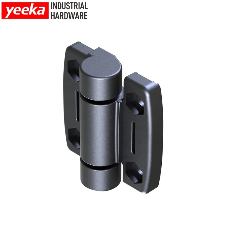 YEEKA hardware PA black bearing steel screw-on asymmetric torque hinges,position hinge