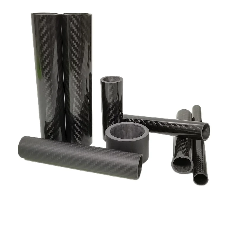 Fiber Tubes Manufacturer Large Diameter Carbon Fiber For Telescopic Tube