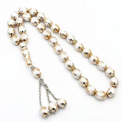 Resin Material Islamic Tasbih Prayer Beads Muslim Rosary Worship Supplies Accessory