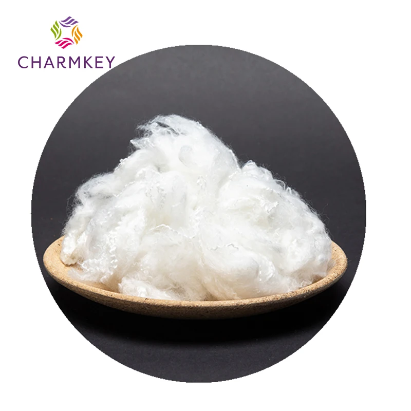 Charmkey Vrigin 7D Hollow Conjugated Acryl Fiber Low Price Material
