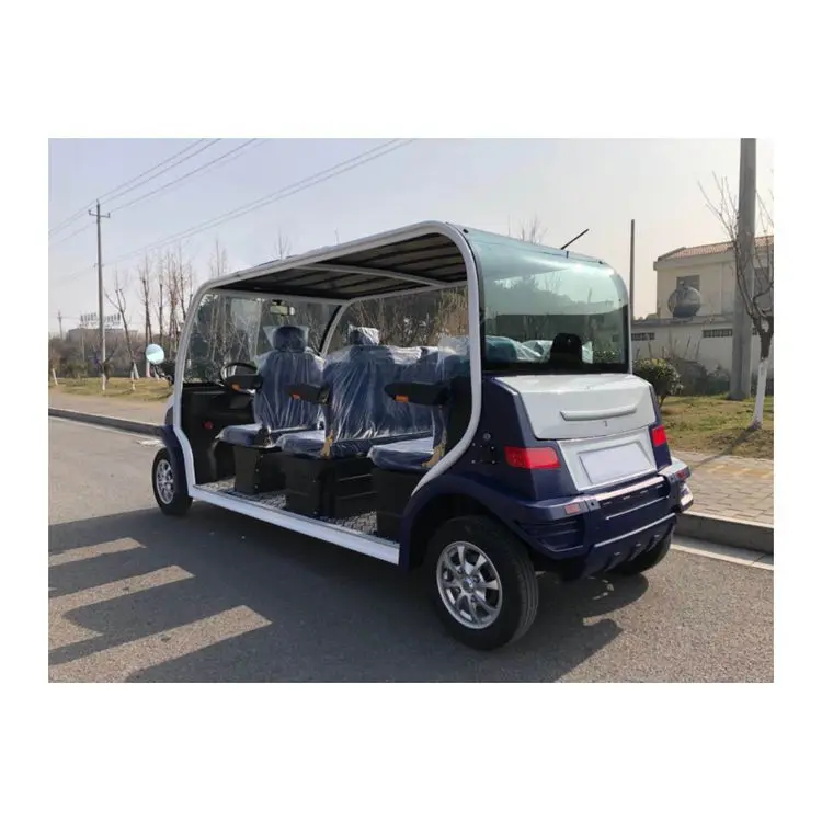 6 Seat Sightseeing Cart Classic Vintage Cart Electric Vehicle  electric  Scooters