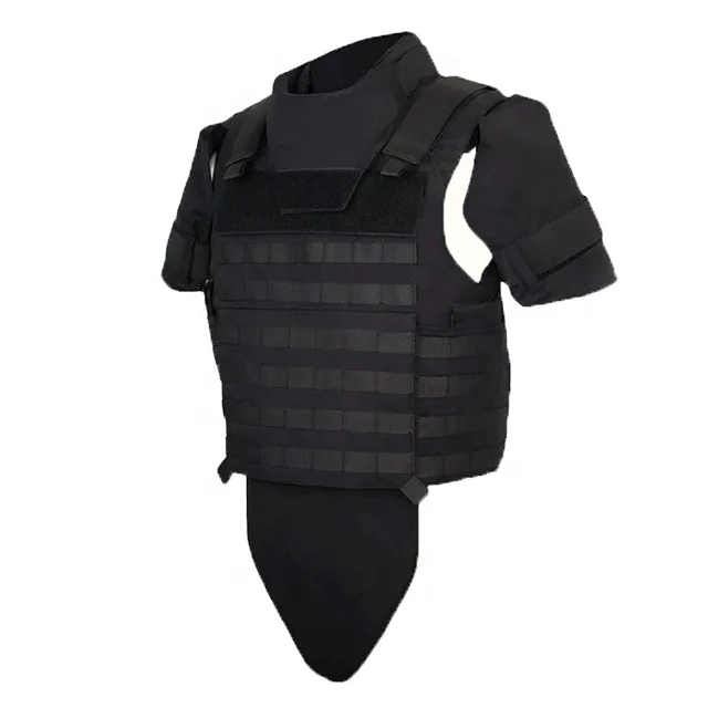 Самооборона NIJ IIIA полноразмерный защитный Тактический пуленепробиваемый жилет