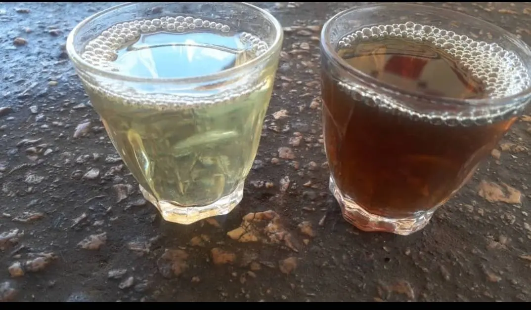 Silica gel decolorizing sand Pyrolysis oil diesel Removal of color and odor