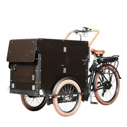 Electric movable food cart/ Retro Coffee bike /street mobile coffee trike shop