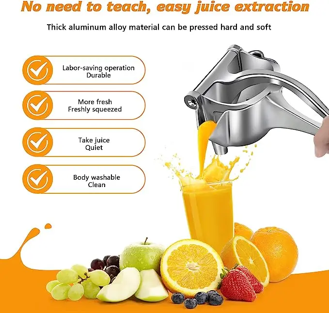 Top Seller Lime & Lemon Squeezer Kitchen Tools & Gadgets  Fruit Machine Citrus Juicer Lemon Squeezer