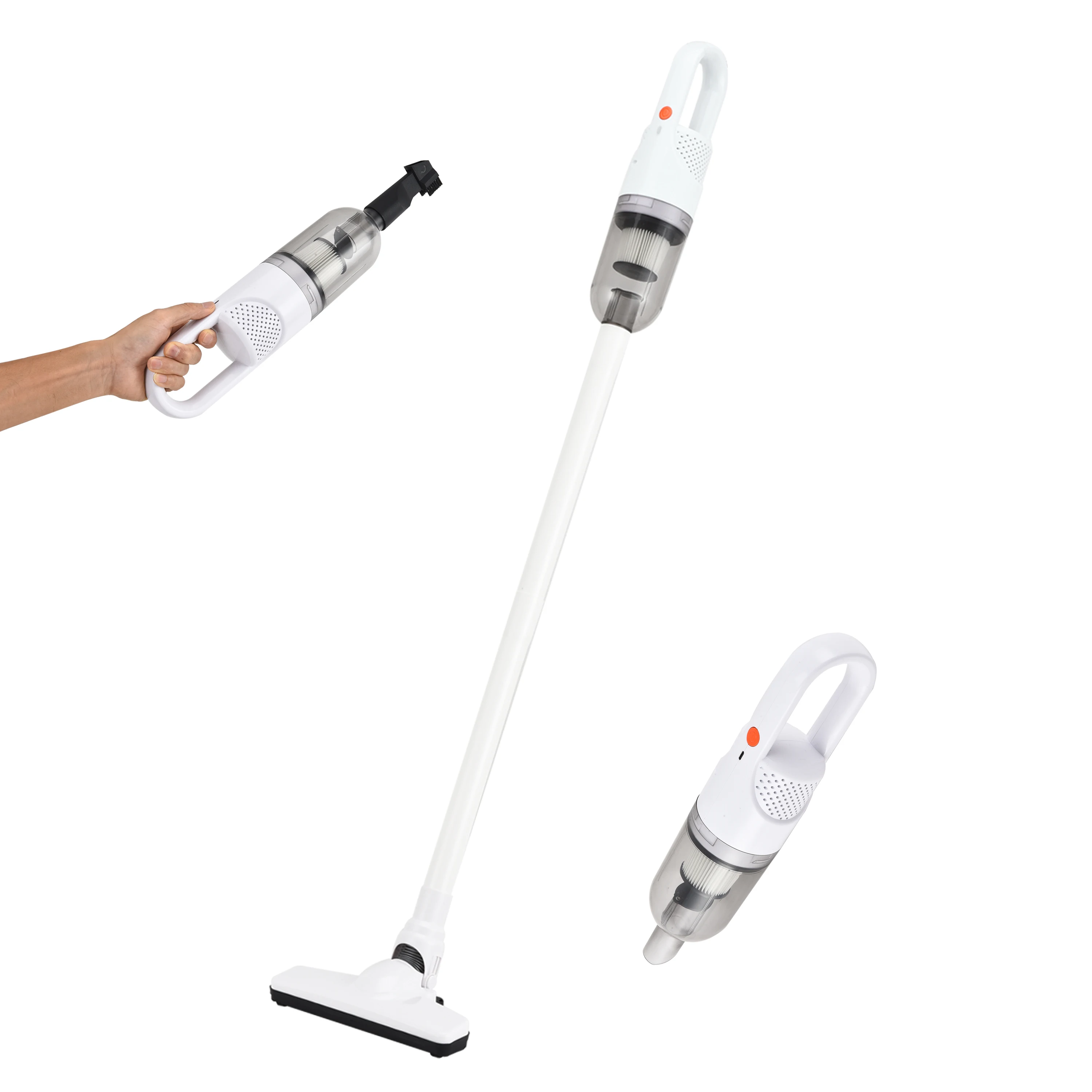 Powerful Suction Portable Cheap Price Vaccum Cleaner Battery Brush Motor Car Vacuum Cordless Rechargeable 12000PA 18V Dry 100W