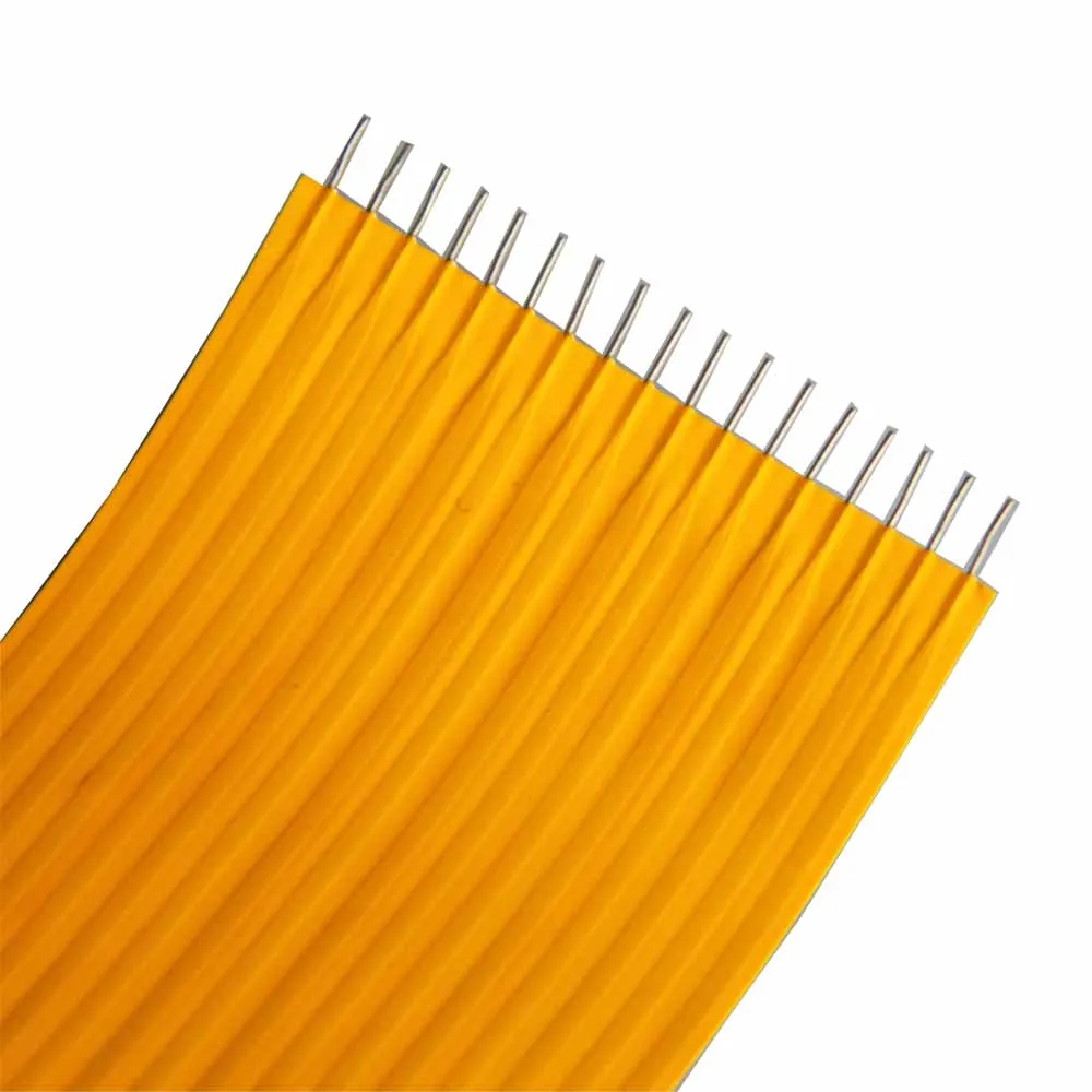 1.27  2.0  2.54pitch Nomex PET Kapton PI insulation Rfc Round Flat Cable & Flex Flat Cable (FFC) Connection Between Pcbs