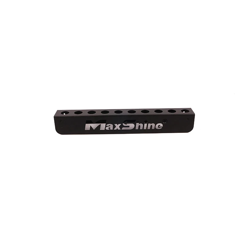 Maxshine customized car detailing wall mount holder steel brush holder rack