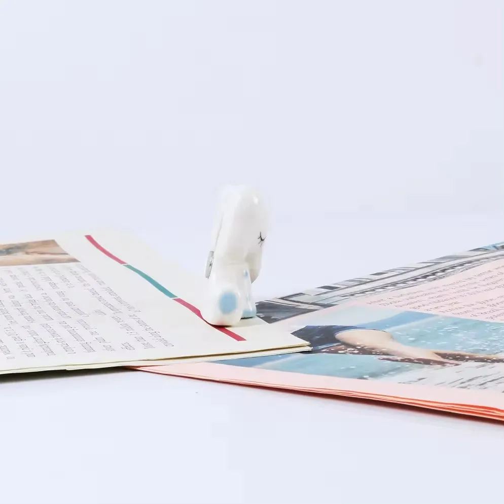 Wholesale cartoon cute mini white ceramic elephant home decor indoor decoration