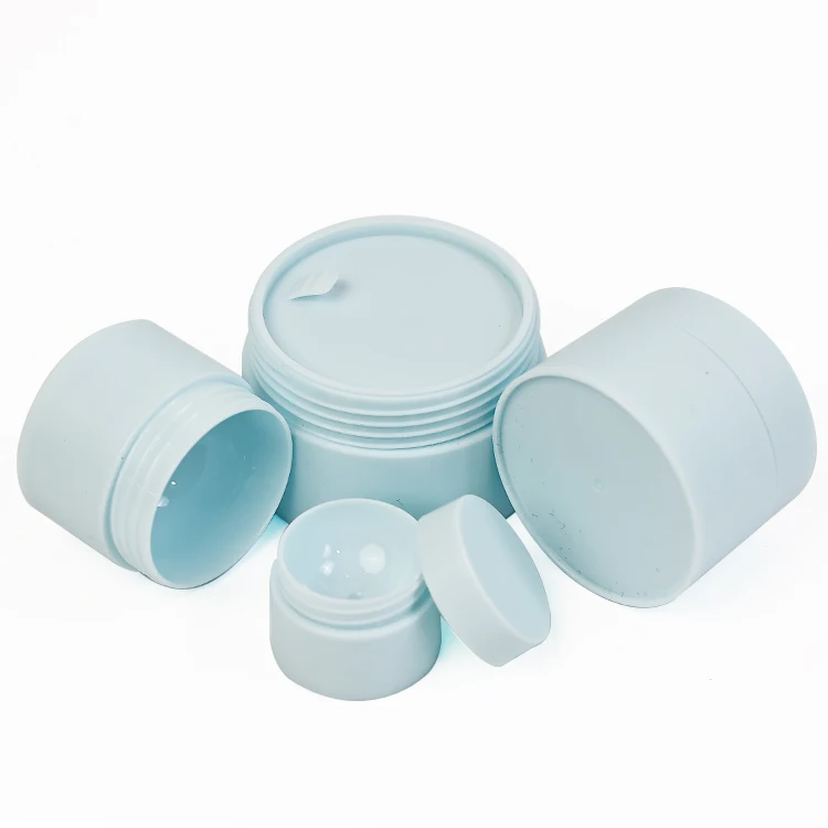 20g 50G Pink Face Cream Jars Wholesale Glass Jar Cosmetic Packaging, Glass Jars For Body Butter