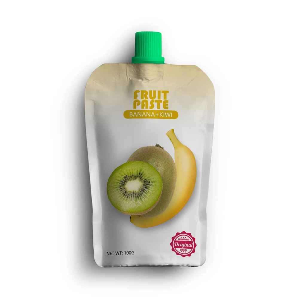 Custom Logo Sample 250ml Eco Friendly Spout Pouch Liquid Drink Beverage Packaging Pouches Reusable Liquid Juice Bag