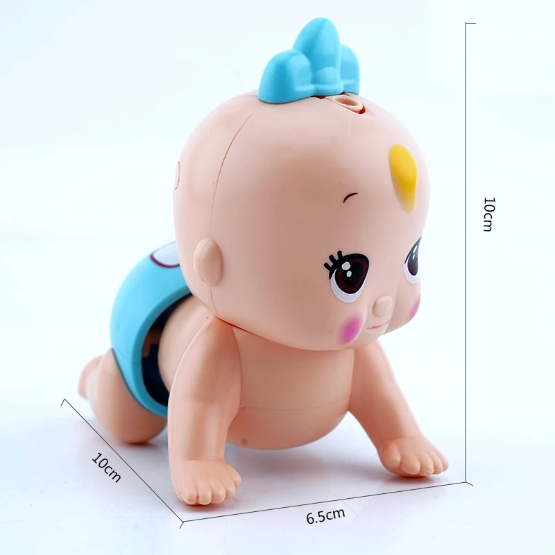 Electric music crawling doll baby toy musical baby toys