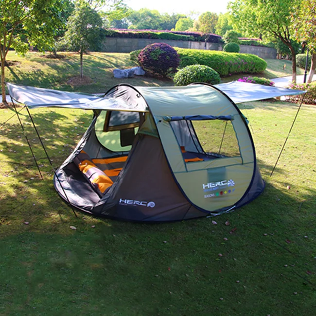 3-4 Person High Quality Automatic Instant Tent Pop Up Tents Camping Outdoor Waterproof for Family