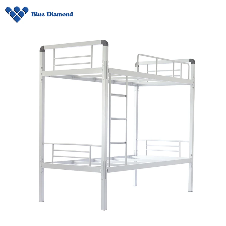 
School Dormitory Metal Steel Bunk Beds School Use Dormitory Bed Modern Style Metal Dormitory Double Bunk Beds 