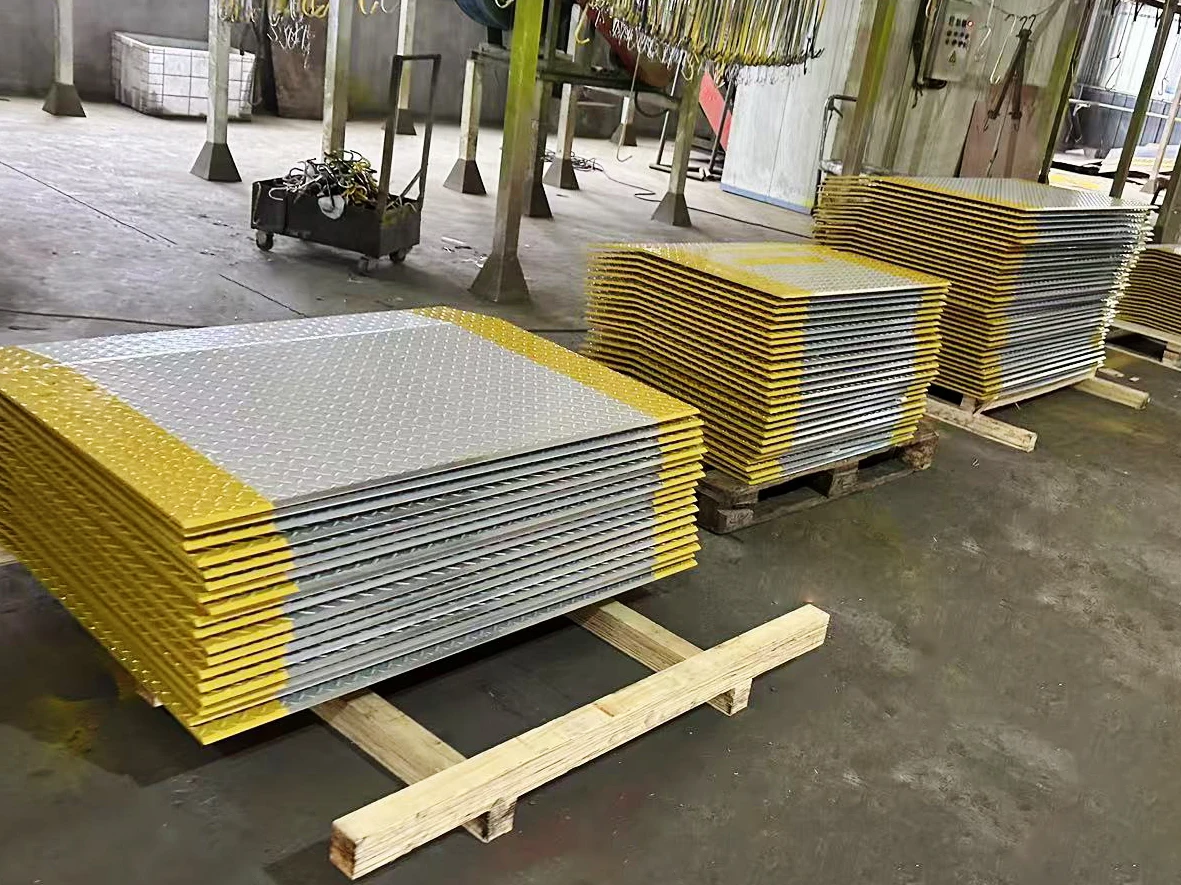 Tailong factory direct New 36 x 48 Inch 3500lbs/5300lbs Capacity Aluminum Loading Dock Plate Ramp for Truck and Container