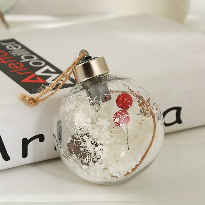 
Whole Sale Christmas Tree Decoration Custom Plastic Led Christmas Ball Led Light Ball 
