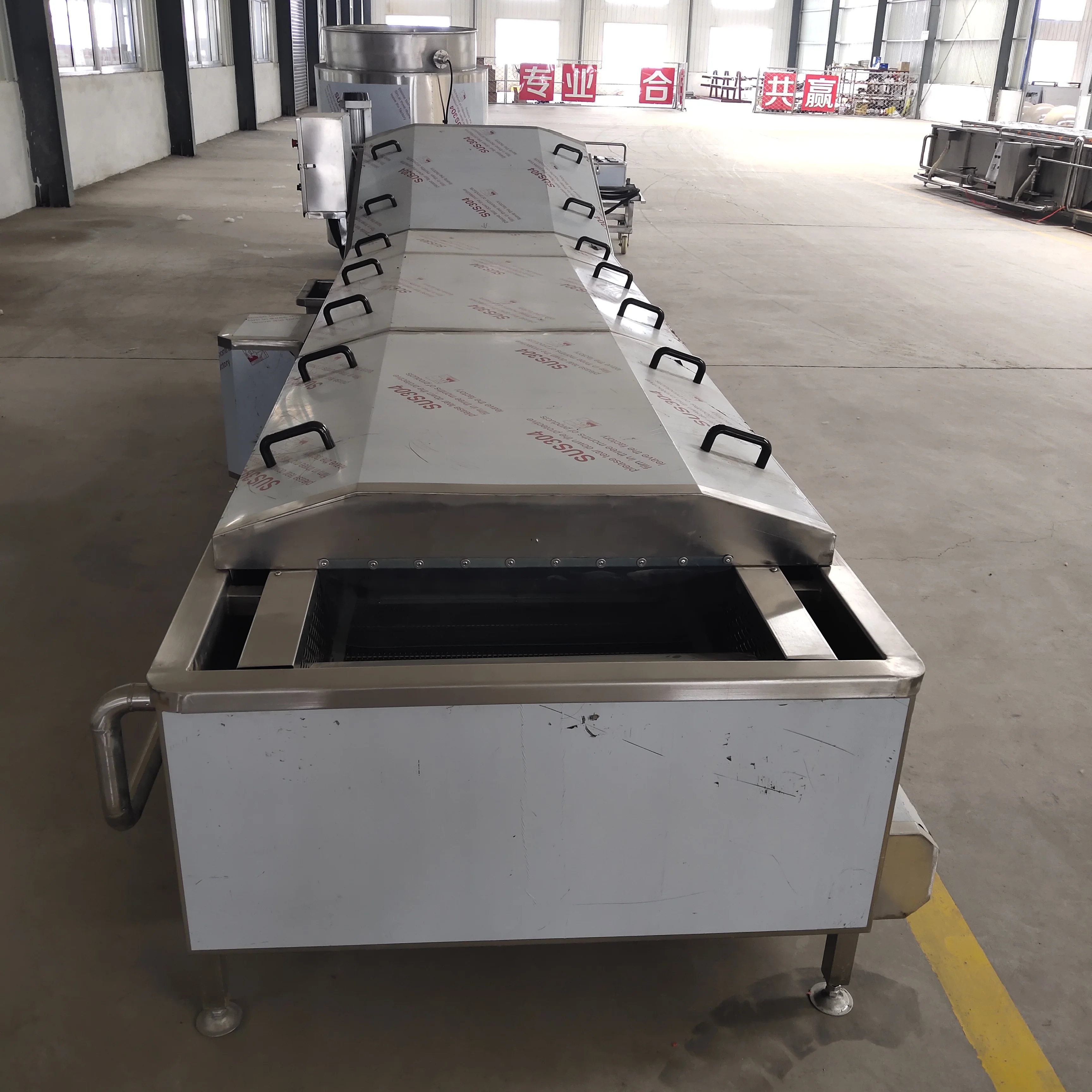 High efficient pasteurization food beverage yogurt tunnel pasteurizer