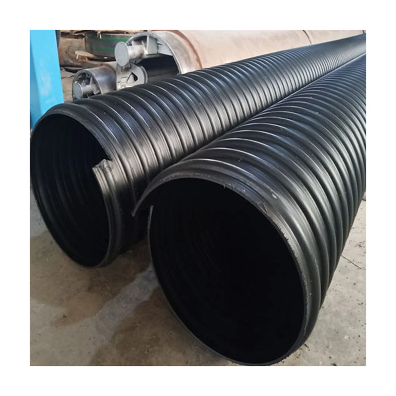 DN200-DN2800 diameter HDPE steel reinforced Pipe Small drainage resistance, high compressive strength