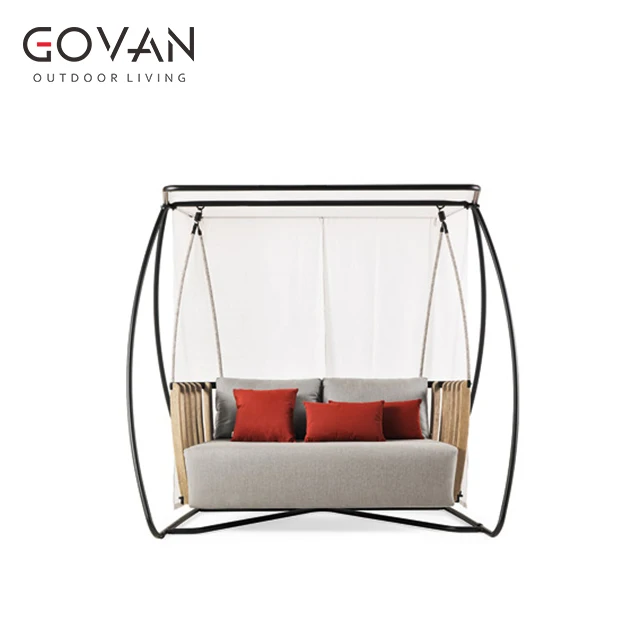 Современный дизайн, качающееся кресло-качалка для отеля, бассейна, патио, крыльца, уличное садовое кресло-качалка из тикового дерева с алюминиевыми качалками