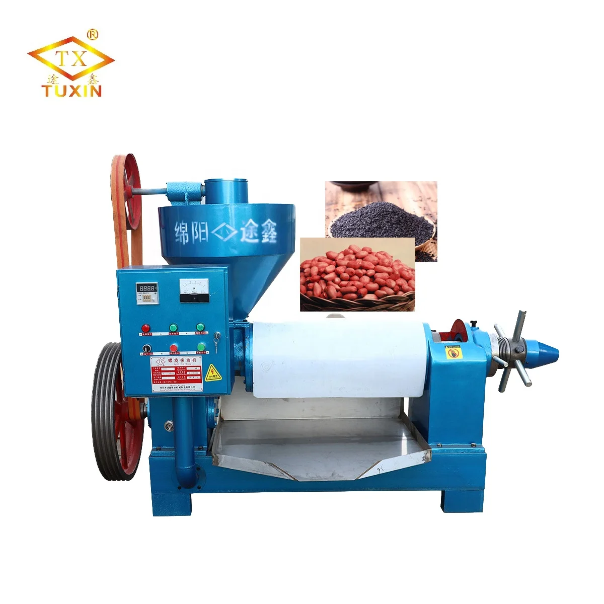 Hot Selling Cashew Shell Herb Rice Bran Oil Expeller In Bangladesh Cold Press Palm Oil Pressing Processing Milling Machine