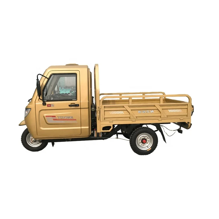 250cc Heavy Load Gasoline Cargo Three Wheel Motorcycle