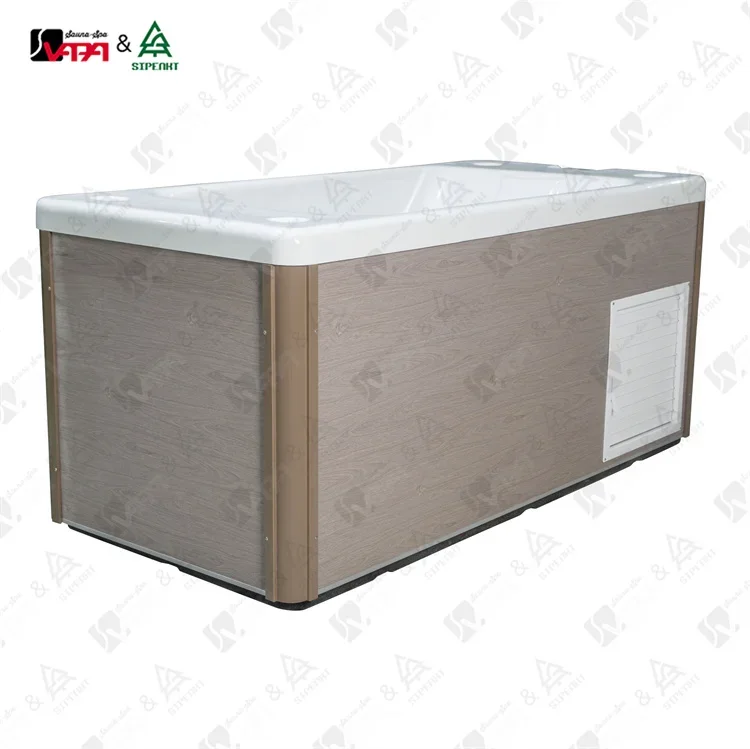 Vapasauna Direct Manufacturer acrylic bathtubs New Arrival Cold Plunge Tub Ice Bath for Recovery with Water Chiller 1hp