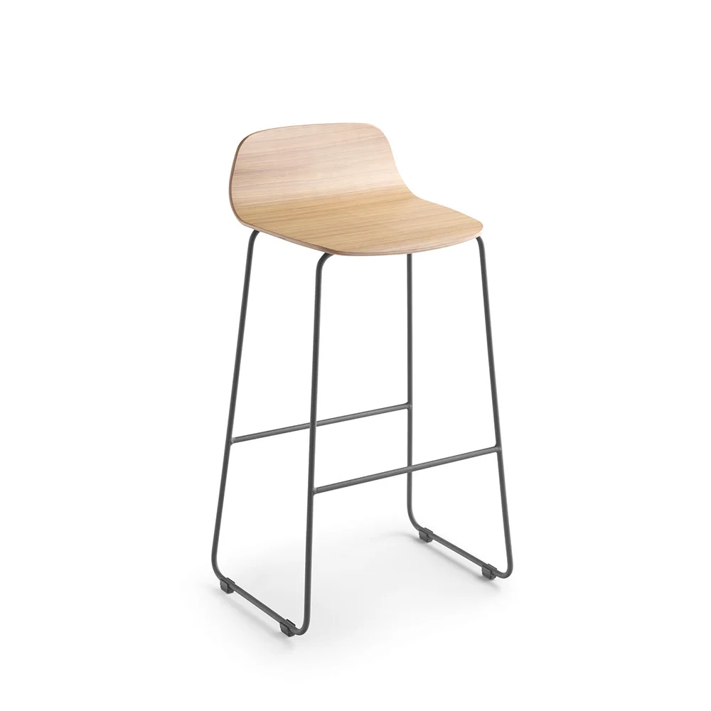 
Factory Price 500*500*800MM Low Back Bentwood Body Fabric Upholstered Seat Thonet Modern Accent Leisure Chair 