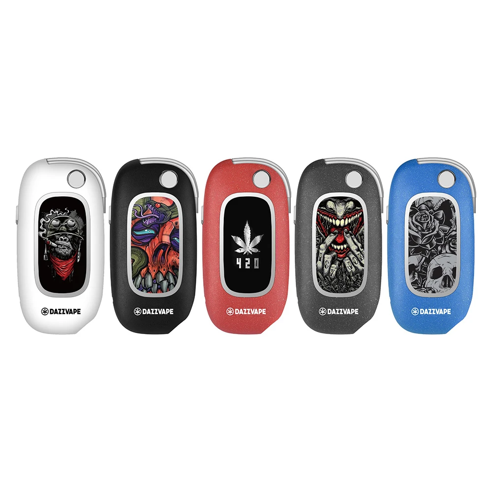 
2019 New design U key 510 cartridge cbd battery vape flip key mod 650mah 