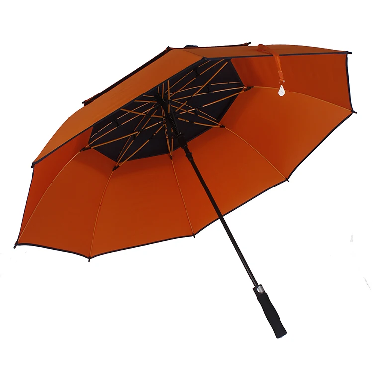 umbrella manufacturer double layer strong large golf umbrella branded umbrellas bumbershoot