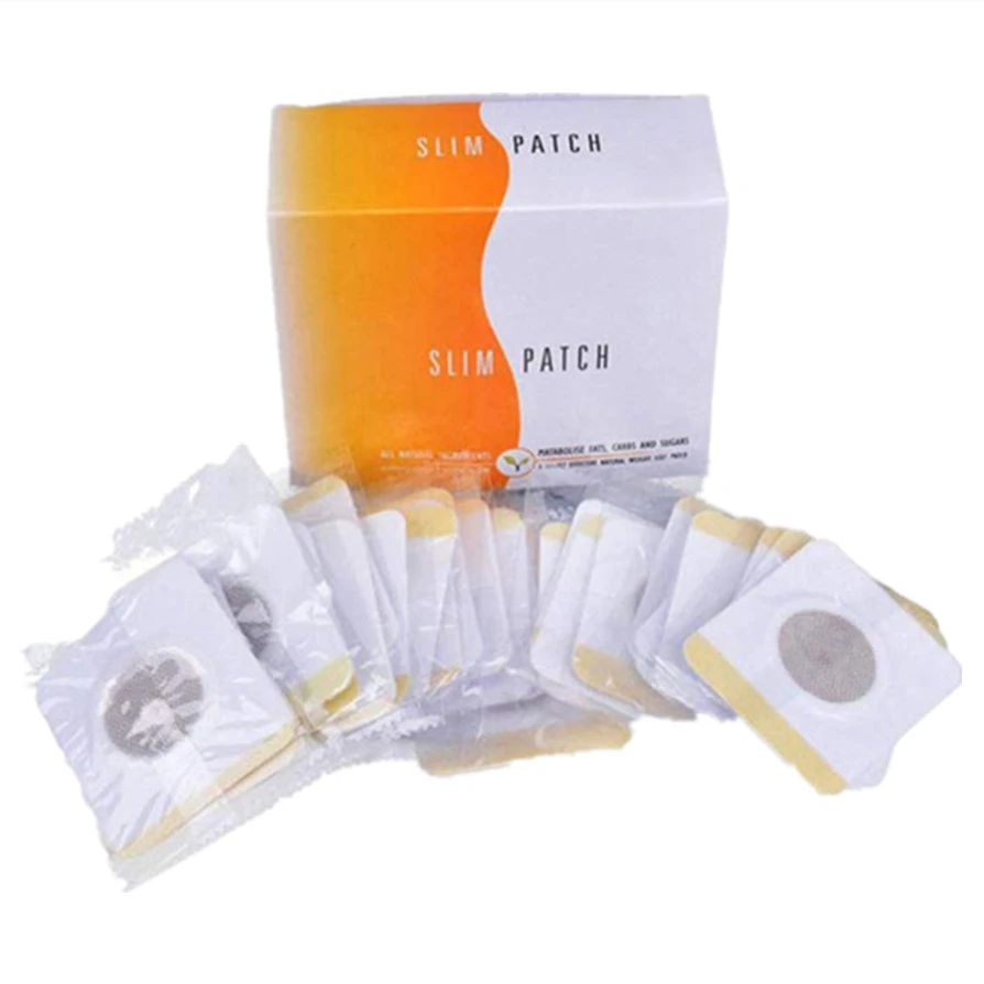 30pcs/box Magnet Slimming Patch Weight Reduce Fat Burning Lose Weight Slimming Patch Navel Sticker Belly Slim Patch