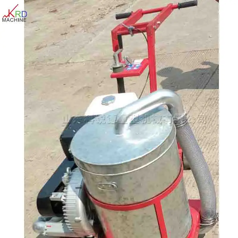 New Hand-Push Universal Wheel Grooving Road Slitting Machine Dust-Reducing Petrol Engine Hand-Cranked Lift Type