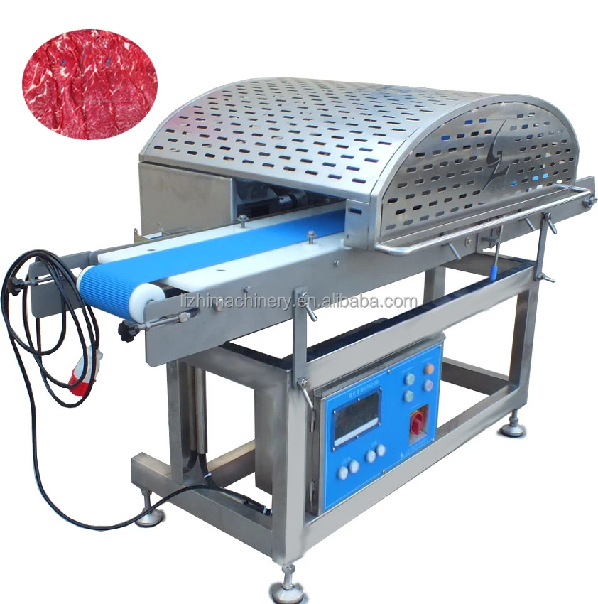 Industrial  horizontal  beef duck chicken poultry fresh meat manufacturer/ automatic high capacity cutting slicer