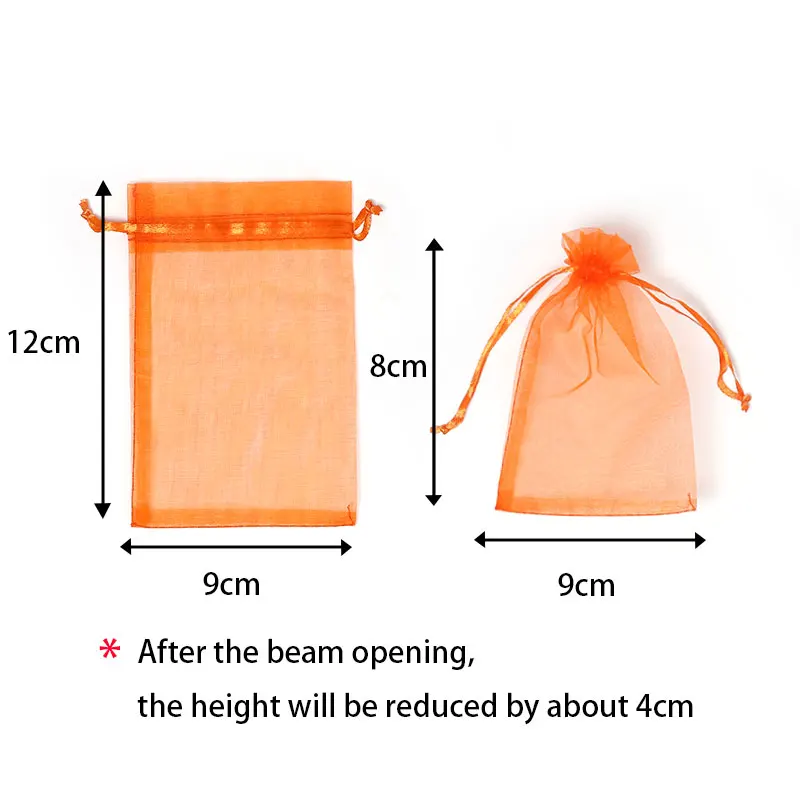 organza gift bag custom organza drawstring organza jewelry mesh bags  cotton