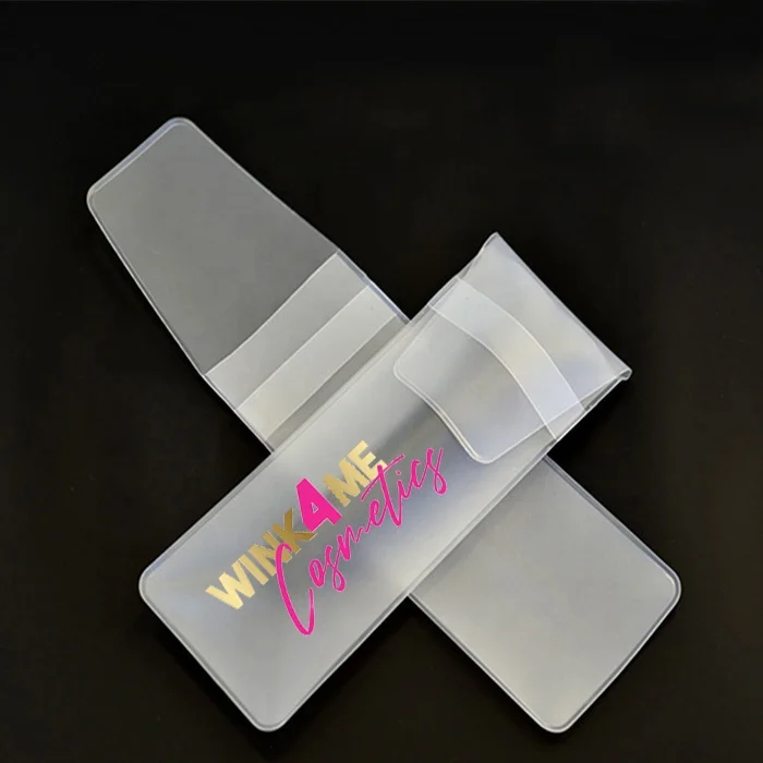 Hot selling new style plain custom black frosty matte pvc makeup brush bag