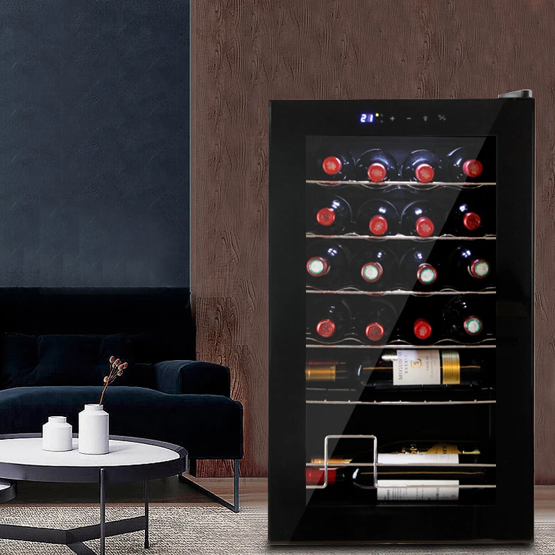 
 Роскошный электронный холодильник для вина, 24 бутылки  