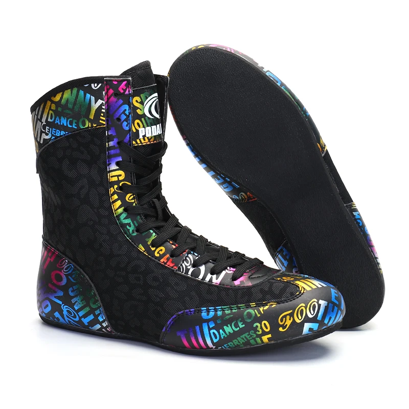 Best Service 20 Years Experience Wholesale Factory Unisex-Adults Chinese Custom Color Wrestling Shoes