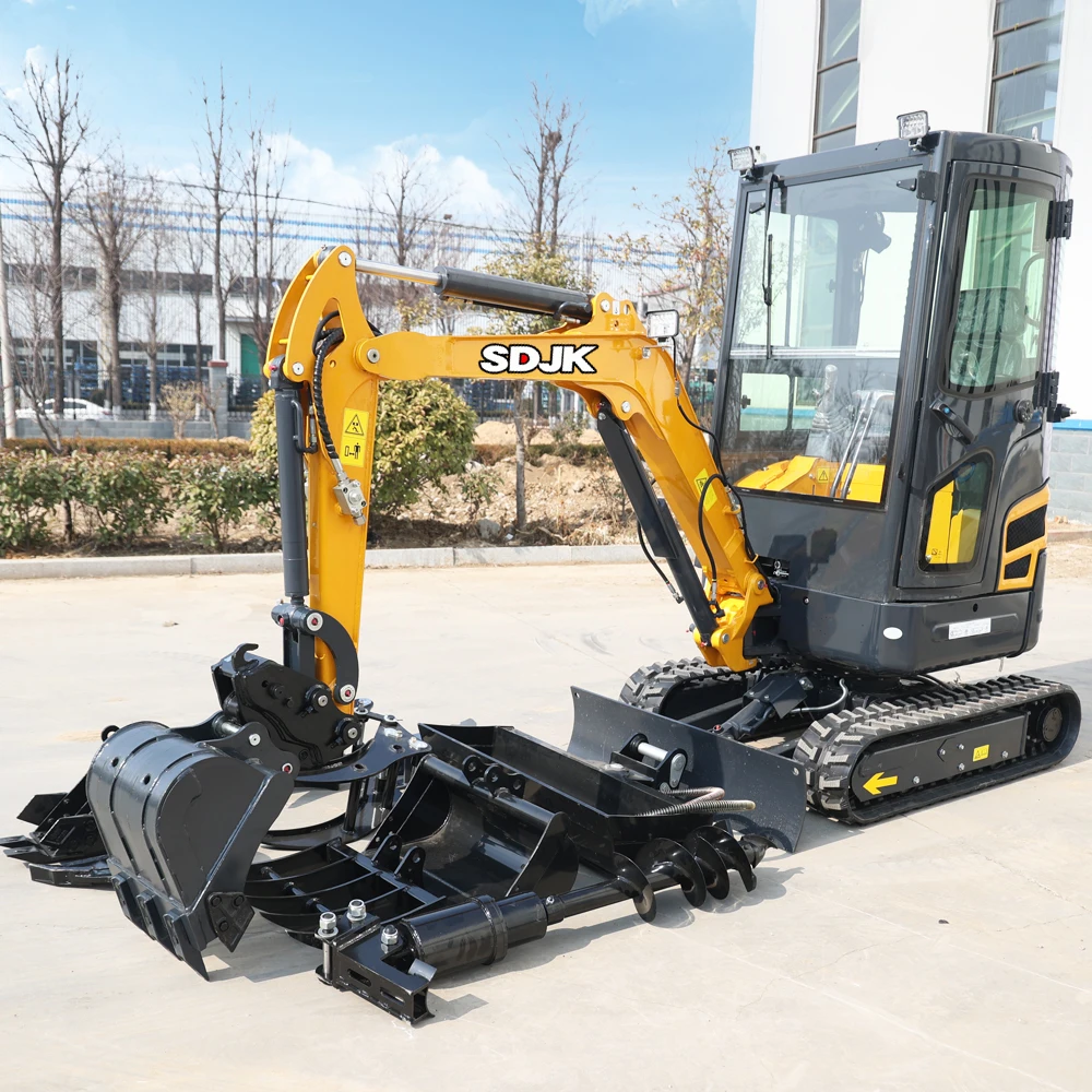 Free Shipping Mini Excavator 2 Ton For Sale Epa Kubota Engine Excavators Crawler Digger Multifunctional Mini Digger Excavator