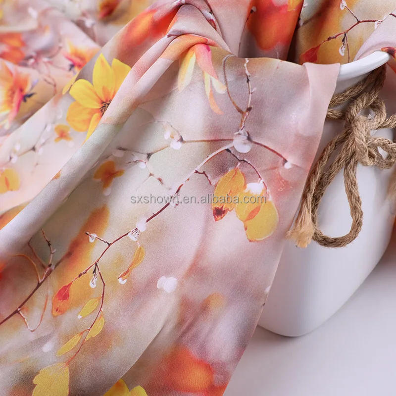 
Shaoxing Woven 40S/60S 100% Artificial Cotton Rayon Digital Printing Knitted Fabrics for Garments, Dress and Pajamas 