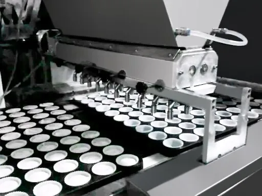 Large output automatic cake making machine cake production line