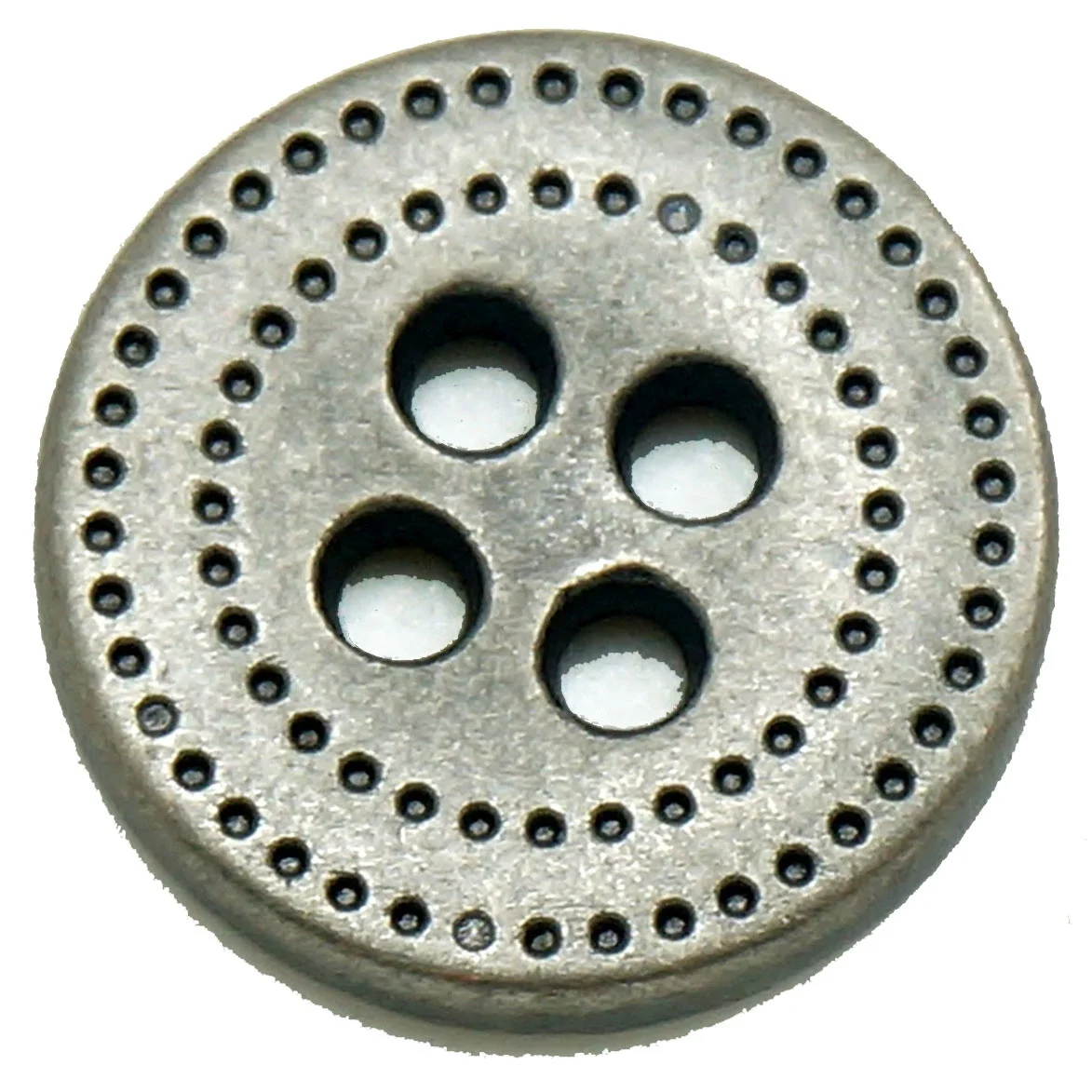 
custom golden embossed 4 hole sewing shirt metal button for clothing 