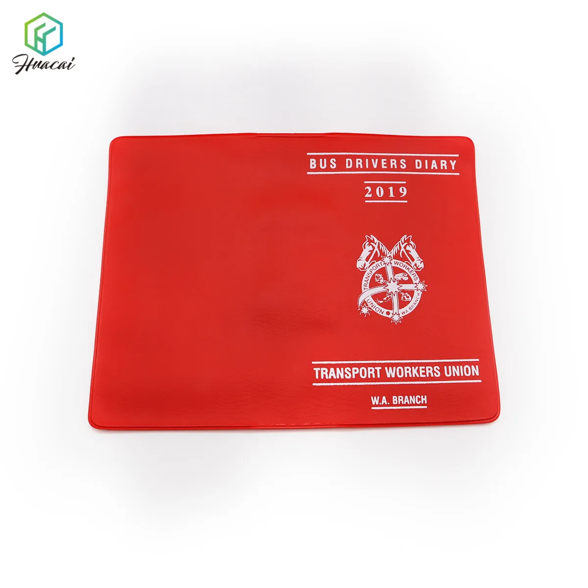 High Quality Customized Cover Logo Normal Size Plastic PVC Notebook Cover Dairy Cover