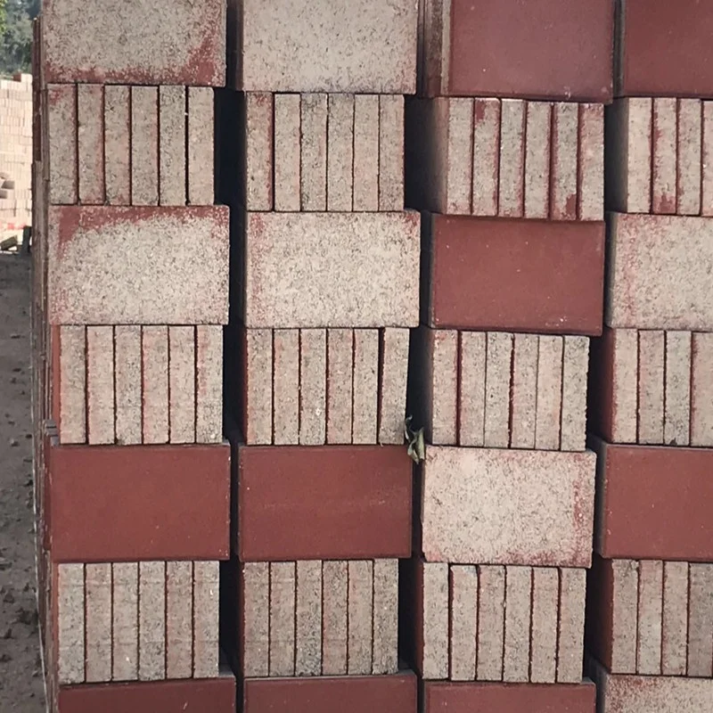 
Permeable brick for permeable pavement 