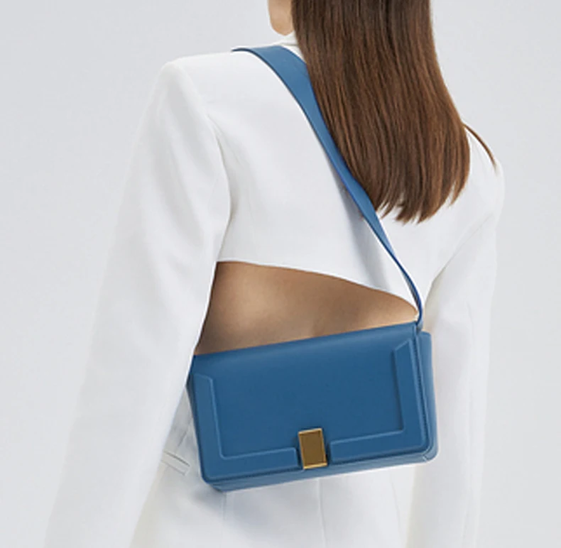 Wholesale Price Trending PU Girl Sling Bags Pu Leather Crossbody Shoulder Purse And Handbags M<ade In China Custom Logo