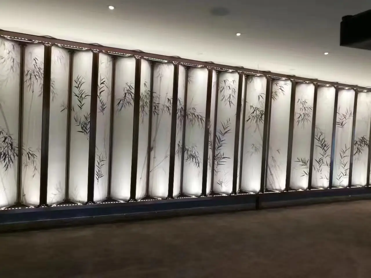 New design stainless steel sheet welding screens used as room divider partition wall