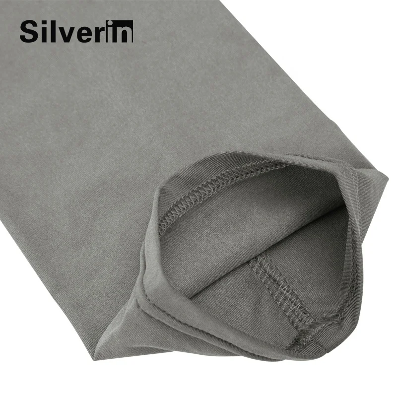 EMF protection Conductive Tens Grounding Anti-microbial Knee Sleeve With Pure Silver